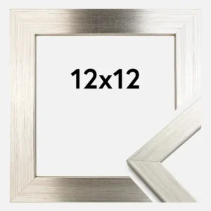 Achat Immédiat Fotolijst Glas Silver Wood 12x12 cm