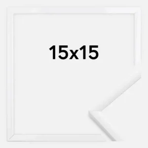 Fotolijst New Lifestyle Glas Wit 15x15 cm Nouvel Arrivage