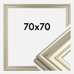 Jusqu’à Épuisement Des Stocks Fotolijst Mora Premium Glas Zilver 70x70 cm