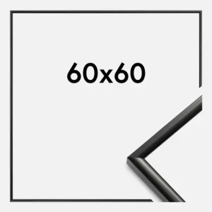 Pas Cher Fotolijst New Lifestyle Glas Zwart 60x60 cm