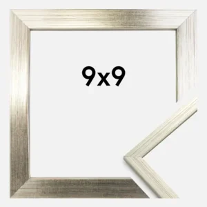 Vente Flash Fotolijst Edsbyn Glas Zilver 9x9 cm