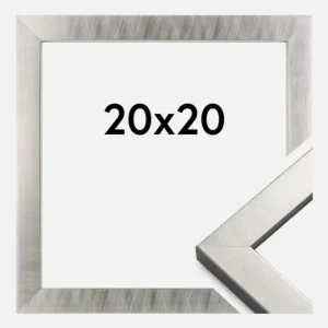 Seulement Aujourd’hui Fotolijst Uppsala Glas Zilver 20x20 cm