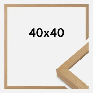 Super Prix Fotolijst Nielsen Premium Quadrum Glas Eik 40x40 cm