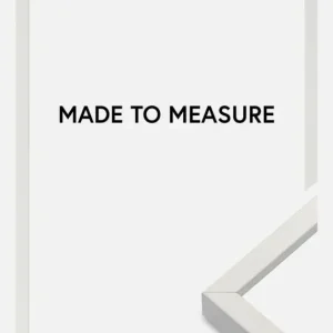 Fotolijst Vivaldi Wit - Formaat naar keuze (Plexiglas) Paiement Sécurisé