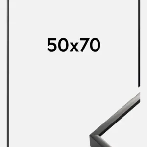 Fotolijst Nielsen Premium Ontspiegeld Glanzend Zwart 50x70 cm Achat Immédiat