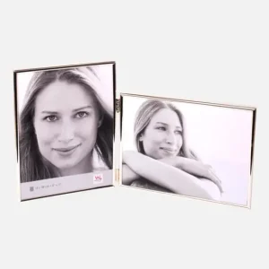 Chloe Vouwlijst Iii Glas Zilver 13x18 cm - 2 Afbeeldingen Commander Maintenant