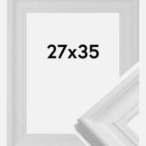 Affaire À Saisir Fotolijst Mora Premium Glas Wit 27x35 cm
