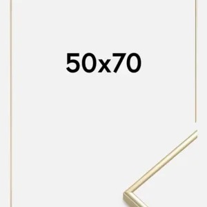 Authentique Fotolijst Visby Glanzend Goud 50x70 cm