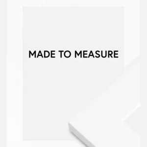 Paiement Sécurisé Fotolijst Härjedalen Wit - Formaat naar keuze (Plexiglas)