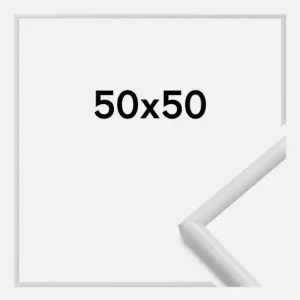 Acheter Direct Fotolijst Galeria Glas Wit 50x50 cm