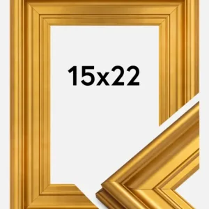 Fotolijst Mora Premium Glas Goud 15x22 cm Offre Exclusive