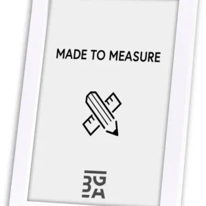 Fotolijst Rock Wit - Formaat naar keuze (Floatglas (Standaard)) Commander Maintenant