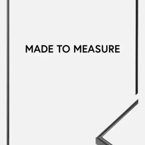 Fotolijst Ibiza Zwart - Formaat naar keuze (Plexiglas) Réduction