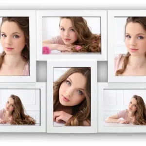 Andorra Collagelijst Wit - 6 Foto's Prix Bas