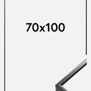 Fotolijst Nielsen Premium Ontspiegeld Glanzend Zwart 70x100 cm Offre Exclusive