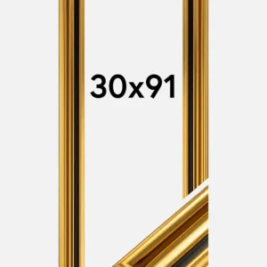 Fotolijst Gysinge Premium Glas Goud 30x91 cm Nouvel Arrivage
