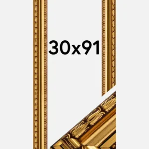 Nouveauté Fotolijst Birka Premium Glas Goud 30x91 cm