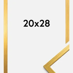 Authentique Fotolijst Edsbyn Glas Goud 20x28 cm