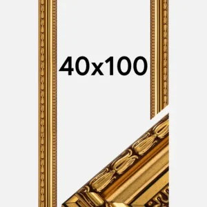Top Vente Fotolijst Birka Premium Glas Goud 40x100 cm