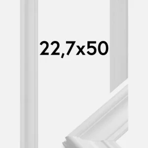 Fotolijst Mora Premium Glas Wit 22,7x50 cm Produit De Marque