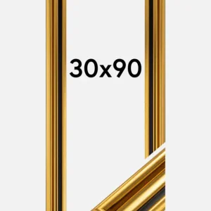 Vente Directe Fotolijst Gysinge Premium Glas Goud 30x90 cm
