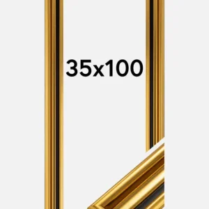 Must-Have Fotolijst Gysinge Premium Glas Goud 35x100 cm
