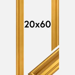 Fotolijst Mora Premium Glas Goud 20x60 cm Offre Limitée