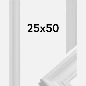 Prix Choc Fotolijst Mora Premium Glas Wit 25x50 cm