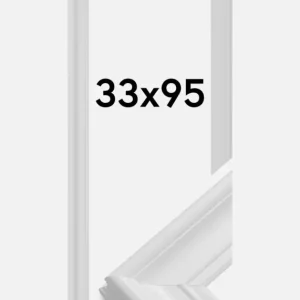 Fotolijst Mora Premium Glas Wit 33x95 cm Acheter Direct