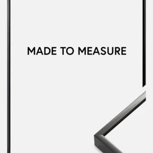 Fotolijst Nielsen Premium Alpha Blank Zwart - Formaat naar keuze (Plexiglas) Prix Cassé