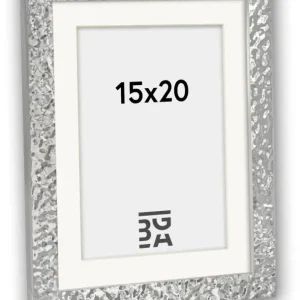 Fotolijst Corinto Glas Zilver 15x20 cm Prix Réduit
