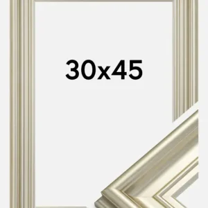 Fotolijst Mora Premium Glas Zilver 30x45 cm Satisfait Ou Remboursé