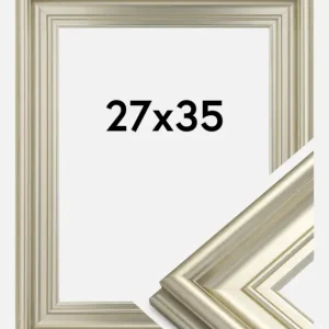 Fotolijst Mora Premium Glas Zilver 27x35 cm Super Prix