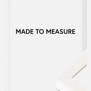 Fotolijst Gävle Wit - Formaat naar keuze (Plexiglas) Prix Réduit