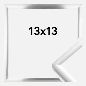 Soldes Fotolijst New Lifestyle Glas Zilver 13x13 cm