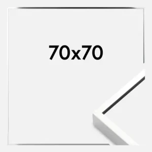 Populaire Fotolijst Nielsen Premium Alpha Glas Blank Zilver 70x70 cm