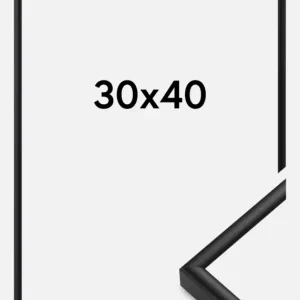 Prix Promo Fotolijst Nielsen Premium Classic Glas Mat Zwart 30x40 cm