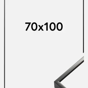 Fotolijst Nielsen Premium Alpha Glas Glanzend Zwart 70x100 cm Retour Gratuit