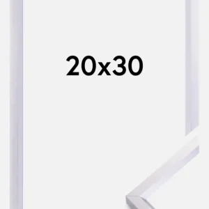 Prix Bas Fotolijst Steel Style Glas Zilver 20x30 cm