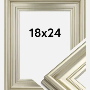 Fotolijst Mora Premium Glas Zilver 18x24 cm Promotion Saisonnière