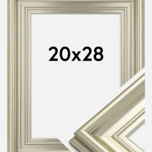 Usine Directe Fotolijst Mora Premium Glas Zilver 20x28 cm