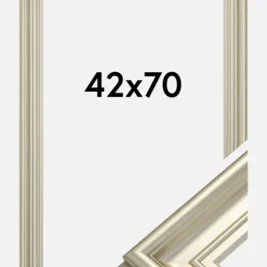 Fotolijst Mora Premium Glas Zilver 42x70 cm Meilleur Prix