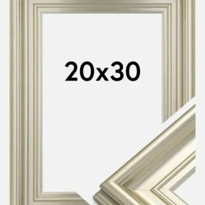 Fotolijst Mora Premium Glas Zilver 20x30 cm Commande En Gros