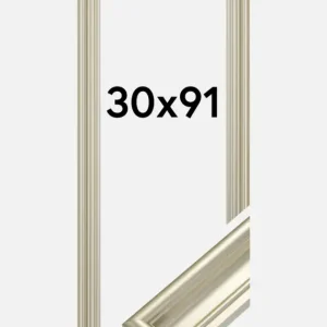 Fotolijst Mora Premium Glas Zilver 30x91 cm Acheter Direct