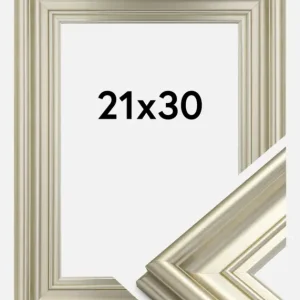 Fotolijst Mora Premium Glas Zilver 21x30 cm Retour Gratuit
