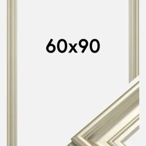 Super Prix Fotolijst Mora Premium Glas Zilver 60x90 cm