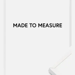 Fotolijst Helsingfors Wit - Formaat naar keuze (Plexiglas) Super Prix