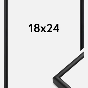 Fotolijst Nielsen Premium Classic Glas Mat Zwart 18x24 cm Meilleure Vente
