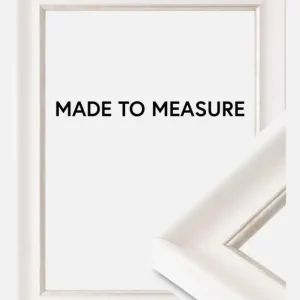 Fotolijst Åshammar Wit/Zilver - Formaat naar keuze (Plexiglas) Authentique