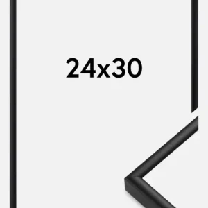 Fotolijst Nielsen Premium Classic Glas Mat Zwart 24x30 cm Nouvelle Collection